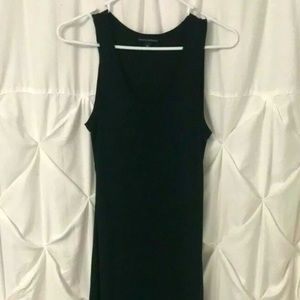 Banana Republic Sleeveless Little Black Dress XS Lightweight Poly Blend EUC